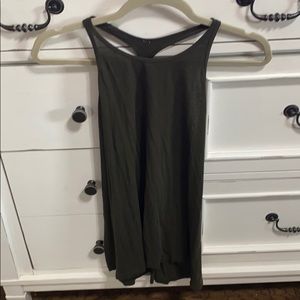 Lululemon army green tank